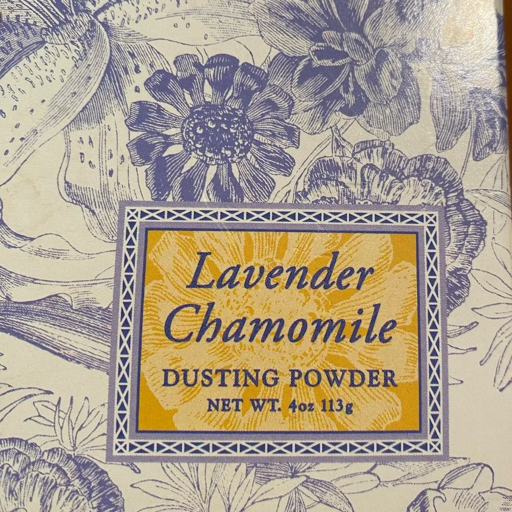 Lavender Chamomile Shea Butter Soap Set & Dusting Powder - Picture 4 of 16